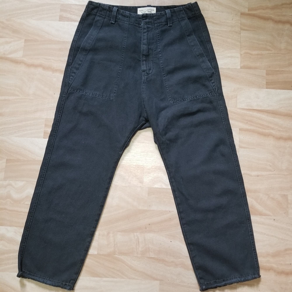 NILI LOTAN PARIS PANT , Washed Black, Size 0